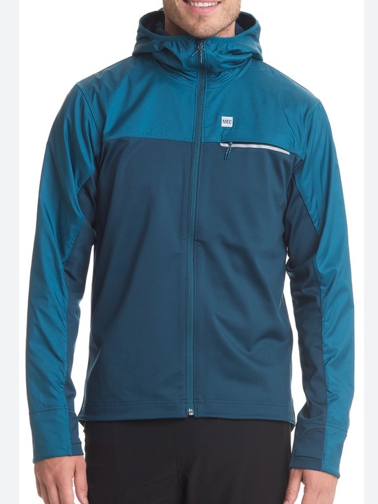 MEC Other - MEC Nitro Thermal Run Teal Running Jacket Men's Small EUC